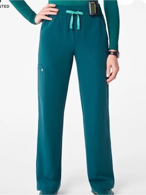 Figs High Waisted Isabel Wide Leg Scrub Pants